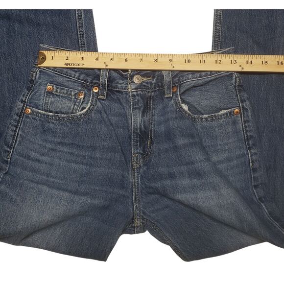 Levi’s Low Pro Women’s Straight Leg Jeans Sz W25 Distressed 90s Revival - Picture 6 of 10
